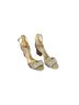 Badgley Mischka Gold Tan Sandals Size 8 1/2 - photo 1