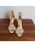 Badgley Mischka Gold Tan Sandals Size 8 1/2 - photo 3