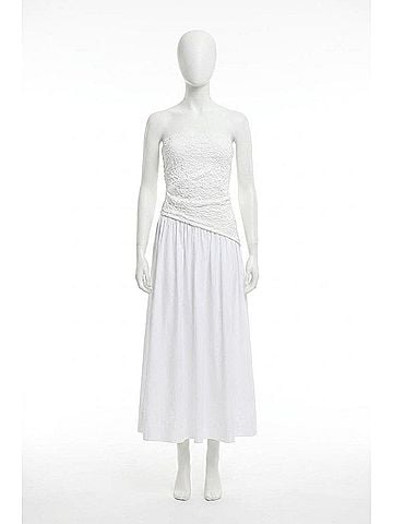 STAUD Nia Dress in White (view 1)