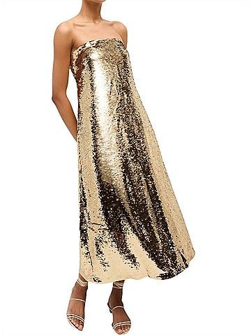 Marie Oliver Nalonie Dress in Taupe (view 2)