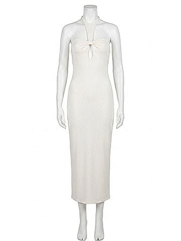 Ronny Kobo Trista Dress in Ivory (view 1)