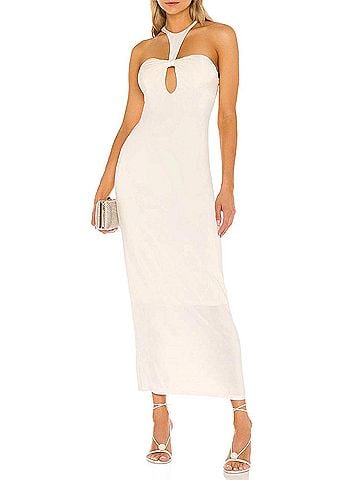Ronny Kobo Trista Dress in Ivory (view 2)