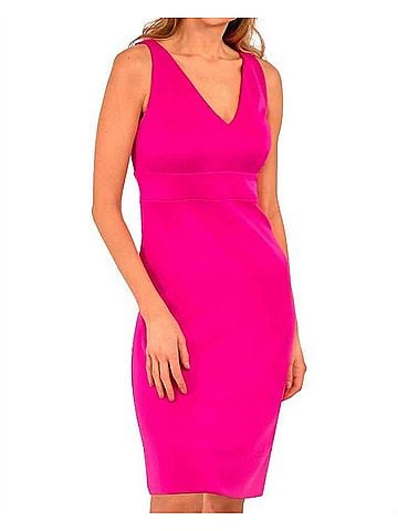 Gretchen Scott Designs The Harlot Dress in Pink (view 2)
