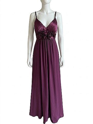 Bari Jay Women's 3d Floral Gown in Rasberry (view 1)
