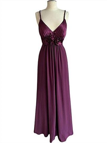 Bari Jay Women's 3d Floral Gown in Rasberry (view 2)