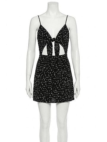 Flynn Skye Bri Mini Dress in Stardust (view 1)