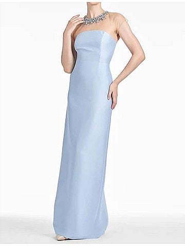 Sachin + Babi Irina Gown in Blue (view 2)