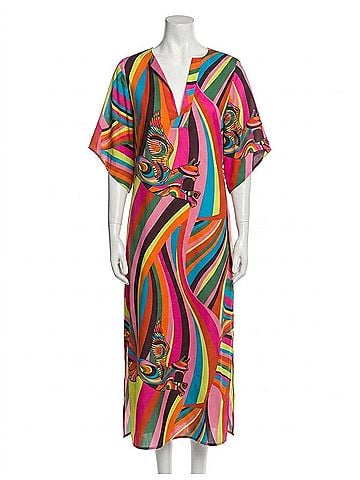 Alden Adair Delaney Dress in Multi (view 1)