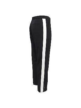 Burberry Burberry Side Stripe Accent Trousers in Black Wool (view 2)