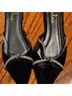 Lulus 100% Velvet Black Flats Size 8 1/2 - photo 9