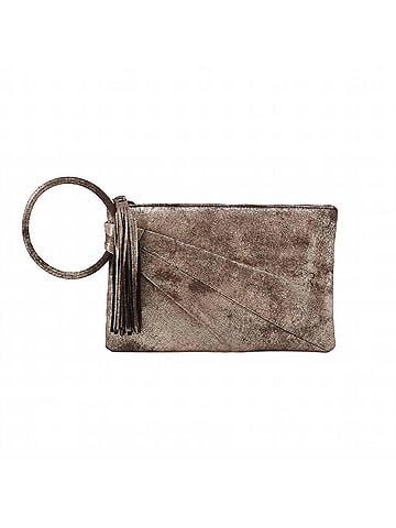 Hobo The Original Shelia Soft Ring Clutch in Cocoa Platinum (view 1)