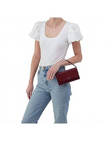 Hobo The Original Women's Romy Crossbody Wallet in Saddleberry (view 2)