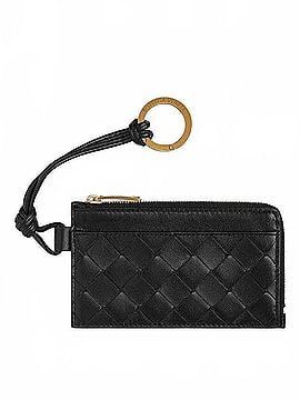 Bottega Veneta Intrecciato Zip Card Case (view 1)