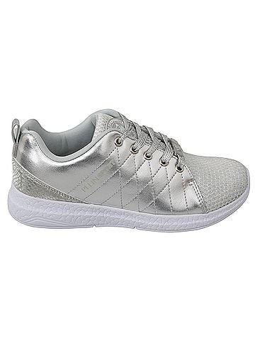 Philipp Plein Gisella Silver Polyester Sneakers Women's Shoes (view 1)