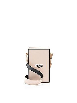 Fendi Fendi Leather Vertical Box Shoulder Bag (view 1)