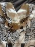 Ann Taylor Floral White Black Cocktail Dress Size 6 - photo 5