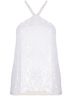 P.A.R.O.S.H. 100% Rayon Solid White Women's Sequinned Top Size XS - photo 1