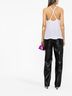 P.A.R.O.S.H. 100% Rayon Solid White Women's Sequinned Top Size XS - photo 2