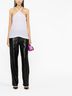 P.A.R.O.S.H. 100% Rayon Solid White Women's Sequinned Top Size XS - photo 4
