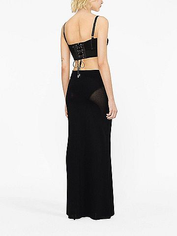 Jean Paul Gaultier Women's Conical Corset Cropped Top (view 2)