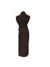 Gabriella Solid Brown Cocktail Dress Size L - photo 2