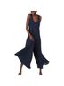 Club Monaco 100% Polyester Blue Jumpsuit Size 0X - photo 1