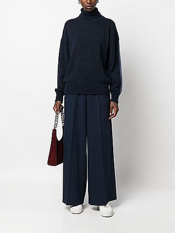 Alysi Women's Mohair Wool Turtleneck Sweater (view 2)