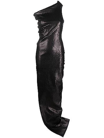Rick Owens Women's Embroidered Denim Long Dress (view 1)