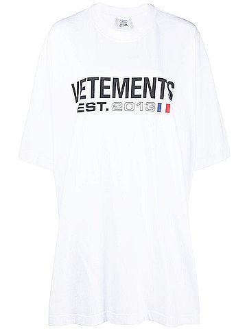Vetements Women's Logo Cotton T-Shirt (view 1)