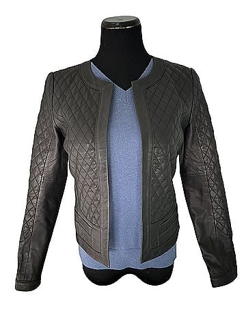 Halogen Leather Jacket (view 1)