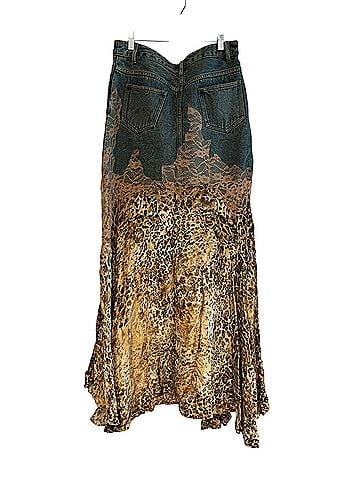 Newport News Jeanology Collection Denim Skirt (view 2)