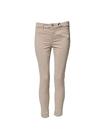 J Brand Beige Skinny Mid Waist Chino Casual Trouser Women's Pants (view 1)