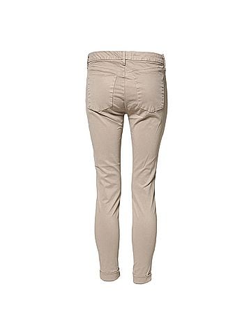J Brand Beige Skinny Mid Waist Chino Casual Trouser Women's Pants (view 2)