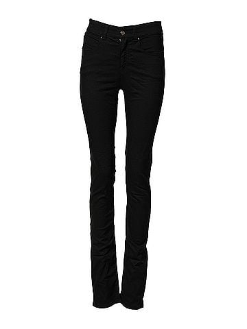 Armani Jeans Black Mid Waist Cotton Stretch Skinny Denim Women's Jeans (view 1)
