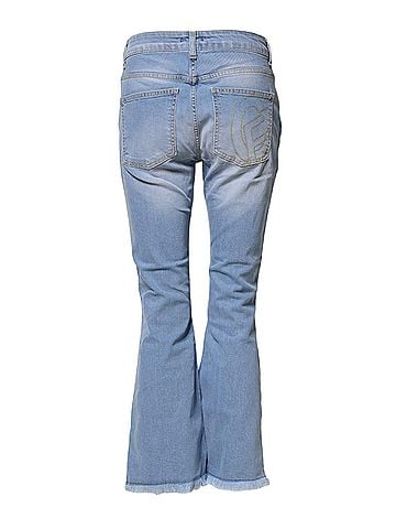 Cristinaeffe Light Blue Washed High Waist Bootcut Denim Women's Jeans (view 2)