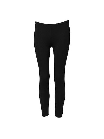 Alpha Massimo Rebecchi Black Skinny Mid Waist Leggings Cropped Trouser Women's Pants (view 1)