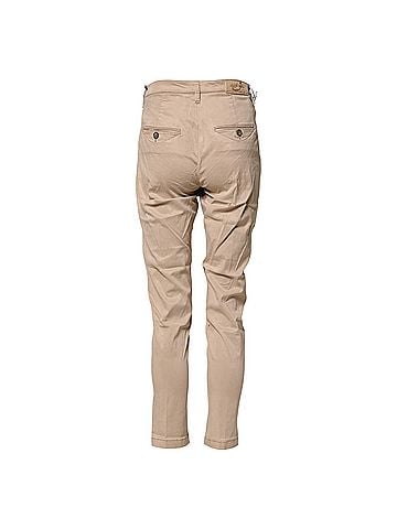 Jacob Cohen Beige Lyocell Skinny High Waist Chino Casual Women's Pants (view 2)
