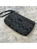 Coach Print Black Brown Wristlet One size - photo 6