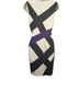 Cache 69% Rayon 26% Nylon 5% Spandex 100% Polyester Color Block Multi Color Cocktail Dress Size 4 - photo 2