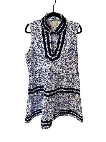 Sail to Sable French Terry Fit and Flare Casual Dress (view 1)