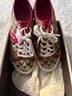 Coach Print Brown Pink Sneakers Size 10 - photo 3