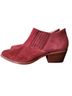 Anthropologie Red Brown Ankle Boots Size 7 1/2 - photo 1