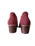 Anthropologie Red Brown Ankle Boots Size 7 1/2 - photo 2