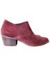 Anthropologie Red Brown Ankle Boots Size 7 1/2 - photo 3