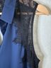 Cooper & Ella 100% Polystar Solid Blue Sleeveless Blouse Size M - photo 12
