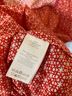 Boden 100% Cotton Floral Red 3/4 Sleeve Blouse Size 10 - photo 8
