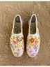 Keds Floral Multi Color White Pink Yellow Orange Sneakers Size 6 - photo 3