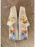 Keds Floral Multi Color White Pink Yellow Orange Sneakers Size 6 - photo 9