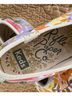 Keds Floral Multi Color White Pink Yellow Orange Sneakers Size 6 - photo 7