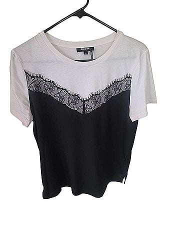DKNY Short Sleeve Blouse (view 1)